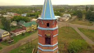 село Поим. старая церковь/the village of Poim. the old church