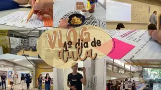 PRIMEIRO DIA DE AULA!🏫 ~ escola nova, material novo…