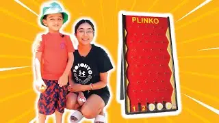 Mr Hero Plays Plinko Game and Having Fun | Games For Kids Playing Videos in French