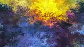 AUDIO VIDEO ART ANIMATION OF A DIGITAL PAINTING. ‘DUSK’ BY IVAN SHALMIN