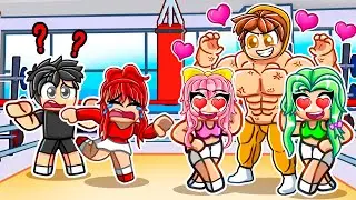 My Girlfriend CHEATED On ME, So I RIZZED GIRLS With $954,546 MUSCLES! (Untitled Boxing Game)