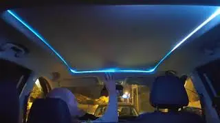MG ZS EV interior lighting upgrade