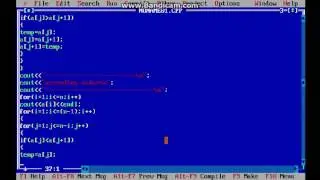 C++ programming - Ascending & Descending order
