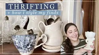 THRIFT WITH ME FOR HOME DECOR + THRIFT HAUL! / Goodwill Thrifting