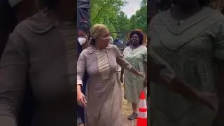 Fantasia & Danielle Brooks throwback BTS footage filming The Color Purple