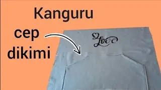 Kangaroo pocket sewing tutorial video/How to sew a kangaroo pocket?