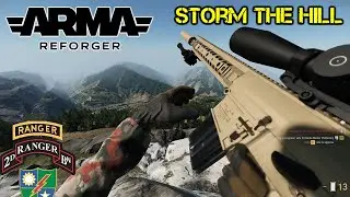 ARMA REFORGER KUNAR PROVINCE - STORM THE HILL (2nd Ranger Battalion)