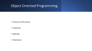 Swift 5 2024: Object-Oriented Programming