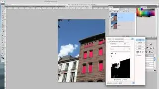 Photoshop CS4 Masked Blk & White