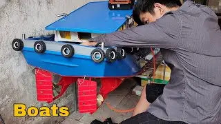 I Check Engine The Homemade Ship Model