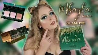 Testing out Mikayla X Glamlite Paht 2! Is it worth it? Dramatice, Smokey Green Eye Look!
