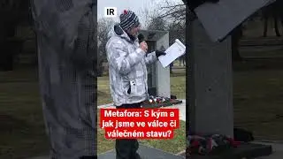Vládní metafory: Jsme ve válce❗️