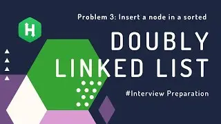 Problem 3: Insertion of a node to a sorted Doubly #LinkedList #StayHome #StaySafe #Datastructures