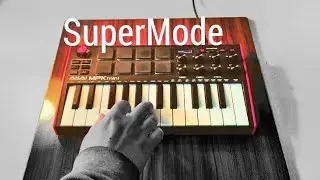Supermode - Tell Me Why - EDM Remix On The Akai Mpk3 Midi Keyboard
