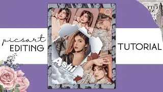 Picsart Editing Tutorial💜✨ || Unique Edit Tutorial 💜 || By Rainbow Skills❤︎
