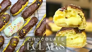 Make Your Own DECADENT Eclairs At Home!