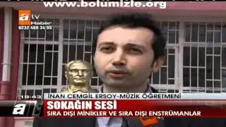 Sokağın Sesi - Milli müdafaa ilköğretim okulu ATV anahaber bülteninde