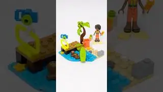 Beach Cleanup 30635 LEGO Friends #stopmotion #shorts