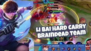 Li Bai Comeback Game dan Marah-marah ke team - Honor Of Kings