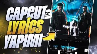Telefondan Dalgalı Yazı Nasıl Yapılır ? Capcut Lyrics Yazı Yapımı ! 