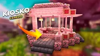 🏛️​HERMOSO KIOSKO CON CEREZO PARA TU SERVIDOR DE MINECRAFT | Tutorial | ZEROJMGAMES