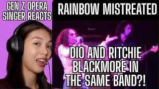 Gen Z Opera Singer Reacts To Rainbow - Mistreated (Live In Munich 1977)