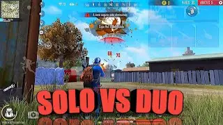 Jogando ranqueada solo contra duo no free fire