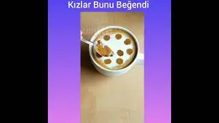 KAHVENİN ÜZERİNE ŞEKİL YAPMAK #kahve #twitchsözleri #kapiçino