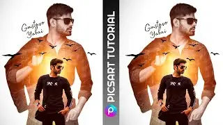 Efeito DUAL FOTO | Como juntar duas fotos na mesma imagem | Usar e Fazer Edit no PicsArt app