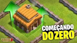 INICIANDO NO CLASH 10 ANOS DEPOIS DA MINHA PRIMEIRA VILA! - Clash of Clans