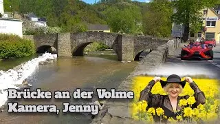 Bogenbrücke in Dahl Probleme mit dem Fundament 2024