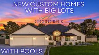 New Custom Homes with Big Lots [Living in Arizona | Queen Creek | Cloud Creek Homes | Custom Homes]