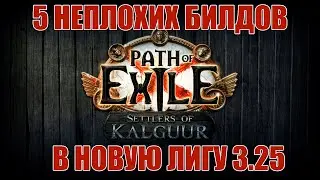 5 Хороших Билдов Для Начала Лиги 3.25 | Path of Exile: Settlers Of Kalguur 3.25