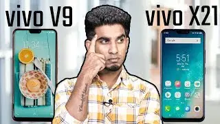 vivo V9 vs vivo X21: Comparison overview [Hindi हिन्दी]