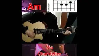 Chandelier, Sia - acordes para guitarra 