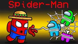 ¡Among Us PERO soy SPIDERMAN! 😲🕸️🕷️💥 SILVIOGAMER en AMONG US PERO