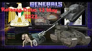 Generals Project Raptor War Commanders 9.1.20 | Command and Conquer: Generals | CnC  Zero Hour | PLA