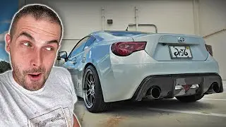Carbon Fiber Diffuser for the GT86!