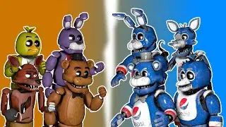 [SFM FNAF] Splinks Originals vs Pepsi Animatronics