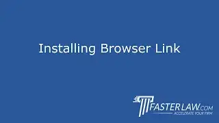 6.1.1: Installing Browser Link