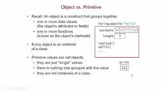 From Python to Java: Primitives, Objects, and References