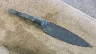 How to Forge an Integral Knife From Round Stock