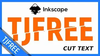 Inkscape 1.0 | How to Split / Cut Text