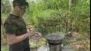 BBQ set plus our most efficient pellet fan stove F-18