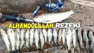 Menduga penghuni jeram ikan Tengas Dan sebarau | TRIP komplot ft. Caster Diary