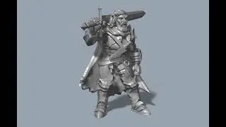 Sellsword Miniature for ZWEIHANDER Reforged RPG Kickstarter
