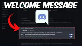 How to Set a Custom Welcome Message on Discord Server (2025) Tutorial