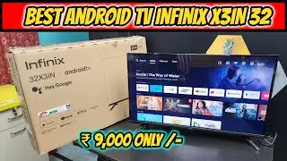 Best Android TV Under 9,000 Rupees Only 🔥 20W Speaker, HDR Display | Infinix X3IN 32