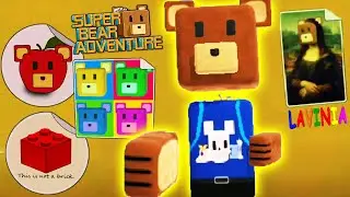Обновление Super Bear Adventure Где спрятаны Стикеры в Большом Доме! Стикеры в Супер Беар Адвенчер!
