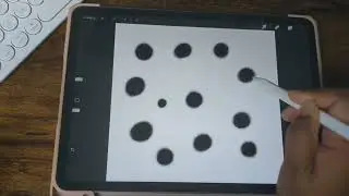 Learn to make hair brush on procreate tutorial//procreate brush tutorial